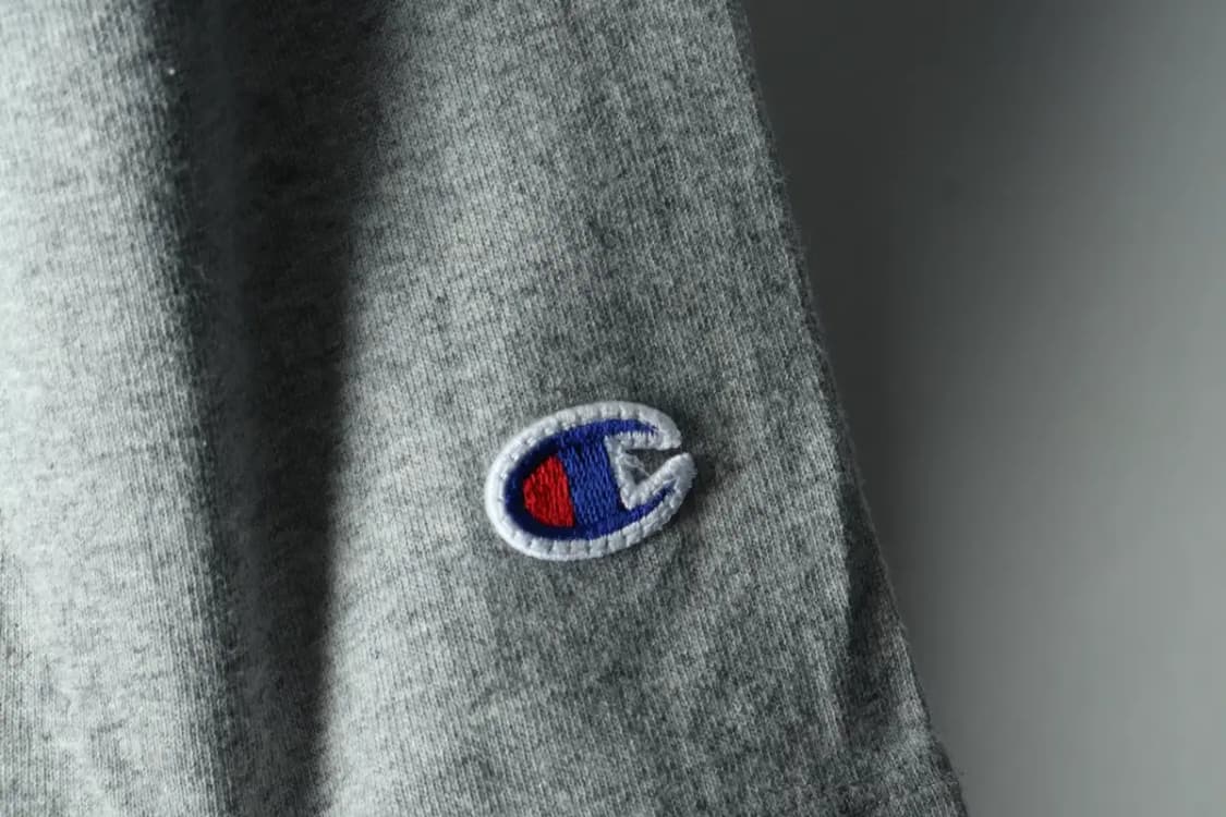 (S-M) 챔피온 긴팔티셔츠 레이어드 그레이 올드스쿨-15BE4 상품이미지6