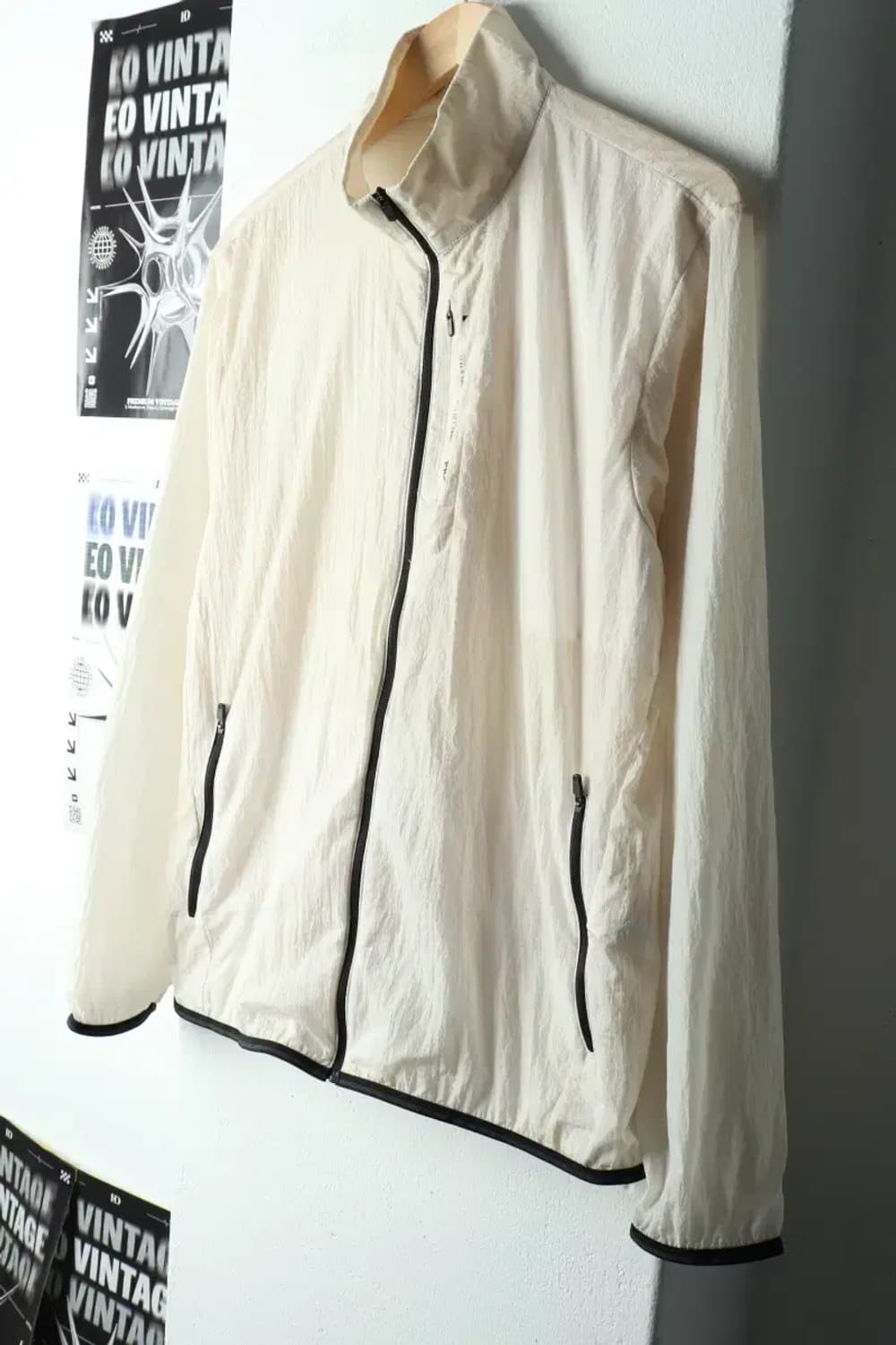 (XL) 휠라 집업 바람막이 점퍼자켓 경량 아이보리-15BE7 상품이미지1