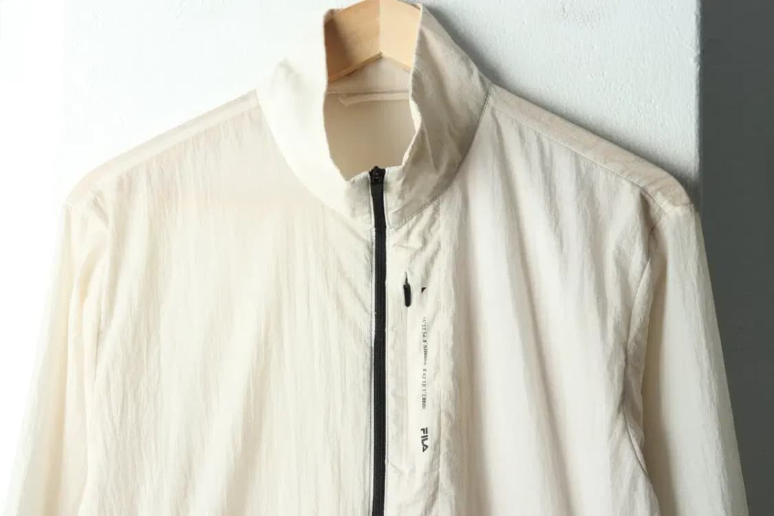 (XL) 휠라 집업 바람막이 점퍼자켓 경량 아이보리-15BE7 상품이미지3