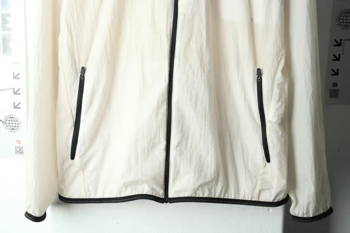 (XL) 휠라 집업 바람막이 점퍼자켓 경량 아이보리-15BE7 상품이미지4