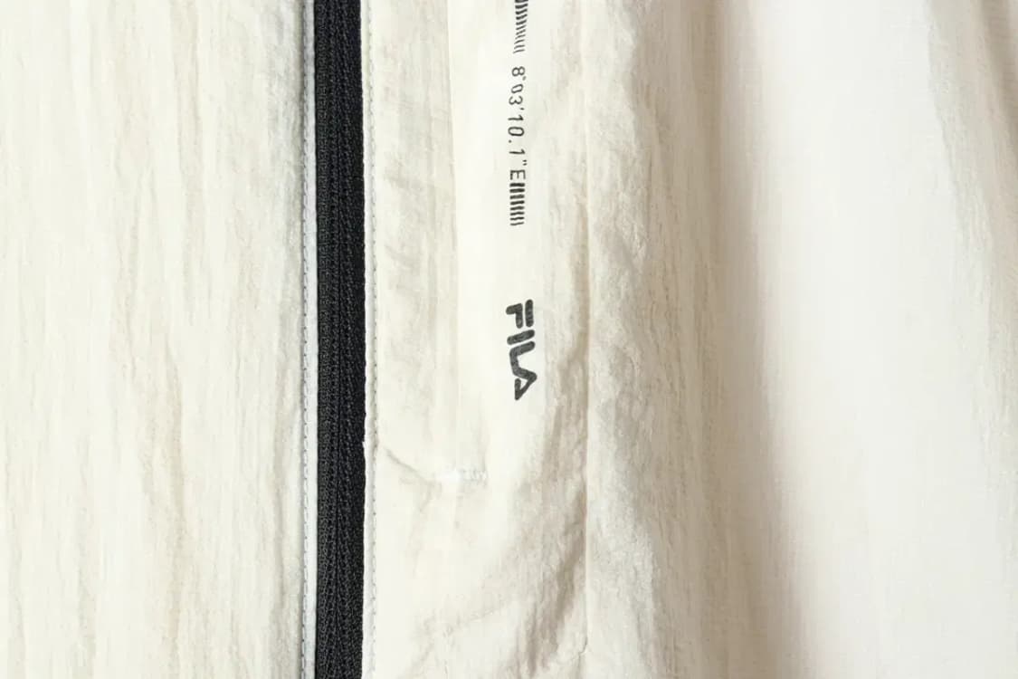 (XL) 휠라 집업 바람막이 점퍼자켓 경량 아이보리-15BE7 상품이미지5