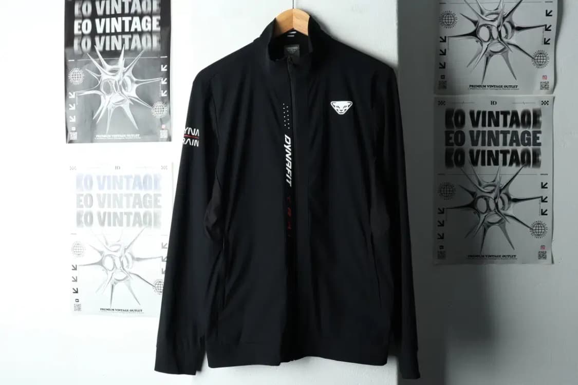 (L) 다이나핏 집업져지 트랙탑 새상품 블랙 스톰프리즈-15BE9 상품이미지3