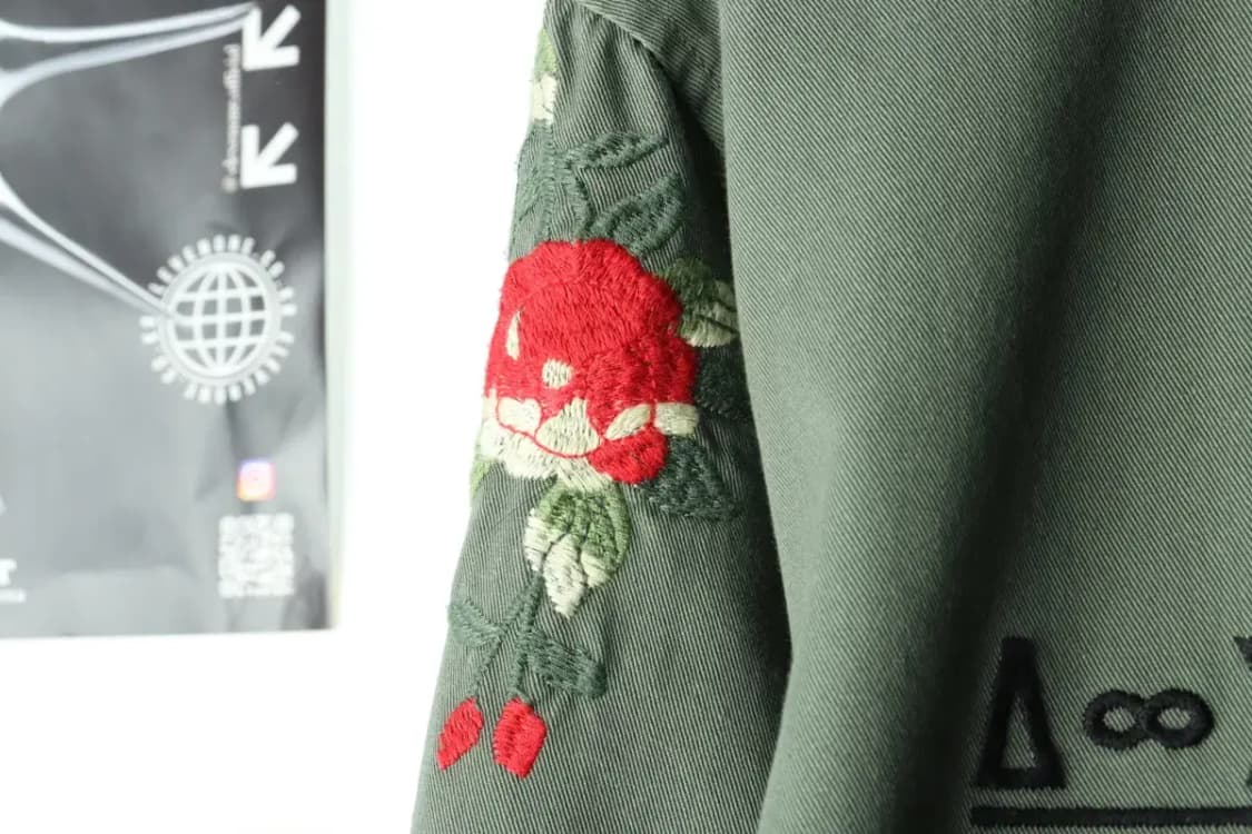 (M-L) 브랜드빈티지 집업 바람막이 점퍼자켓 자라 자수-15BED 상품이미지5