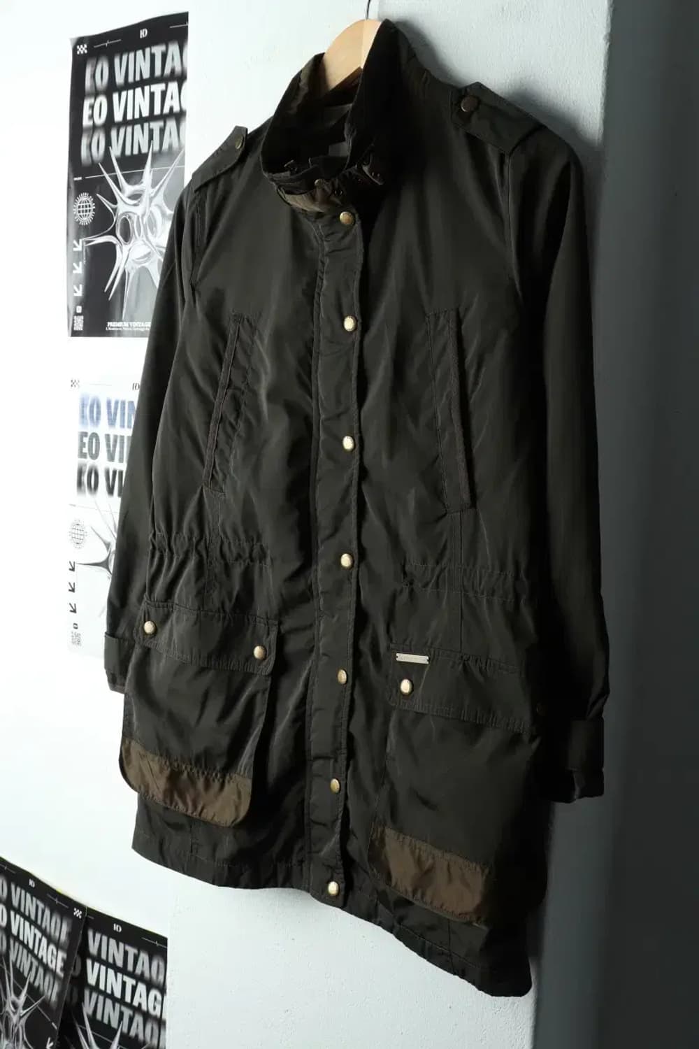 W(M) 빈폴 집업 바람막이 점퍼자켓 야상 카키 아메카지-15BEE 상품이미지1