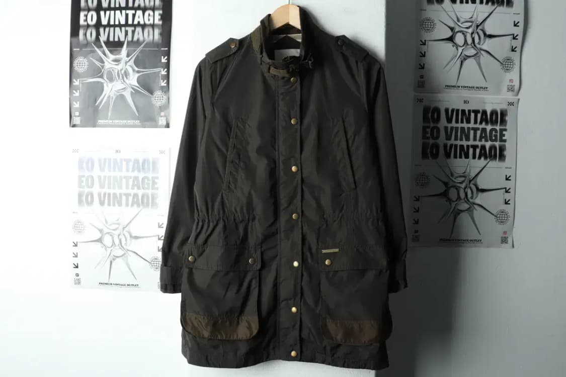 W(M) 빈폴 집업 바람막이 점퍼자켓 야상 카키 아메카지-15BEE 상품이미지2