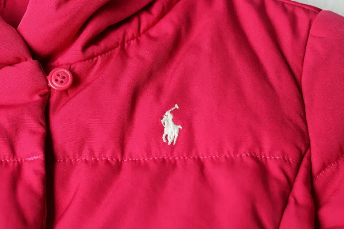 W(F) 폴로 랄프로렌 패딩 점퍼자켓 아동 키즈 핑크 포니-15BF2 상품이미지3