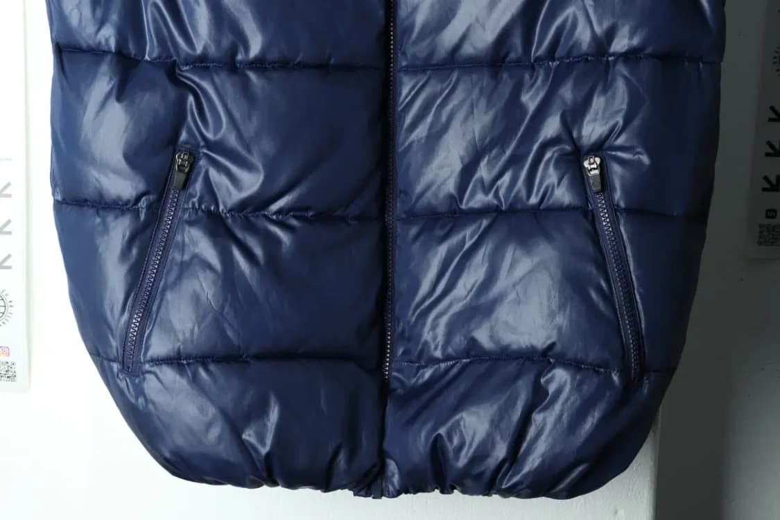 (L) 컨버스 패딩 점퍼자켓 년대 조끼 네이비 올드스쿨-15BF4 상품이미지4