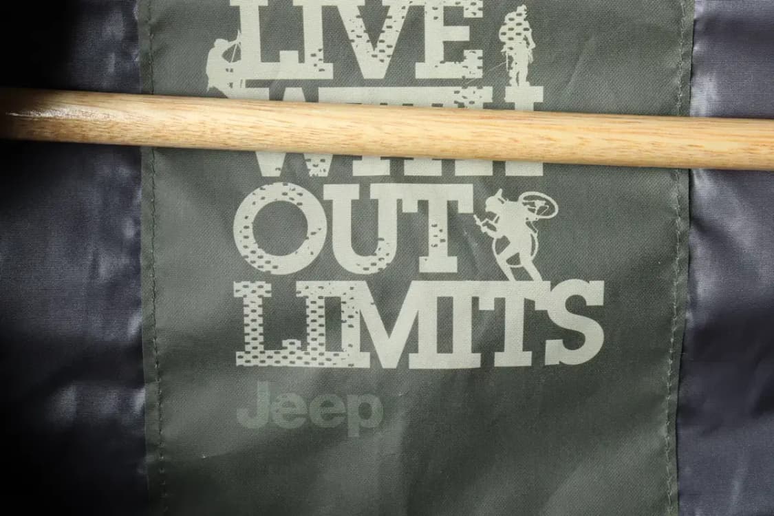 (S) 지프 패딩 점퍼자켓 조끼 버건디 올드스쿨-15BF9 상품이미지6