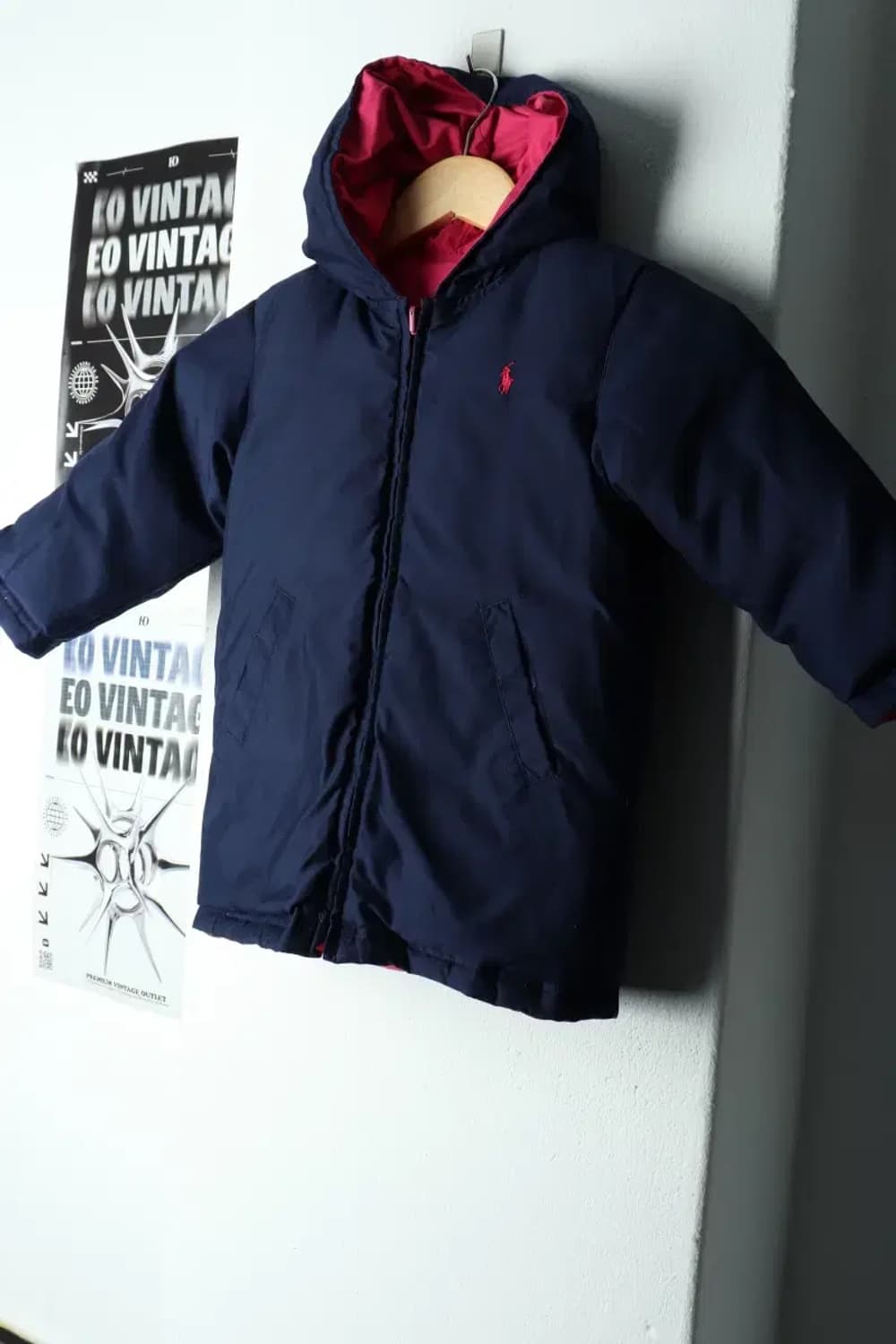 (F) 폴로 랄프로렌 패딩 점퍼자켓 아동 키즈 리버시블 포니-15BFA 상품이미지1