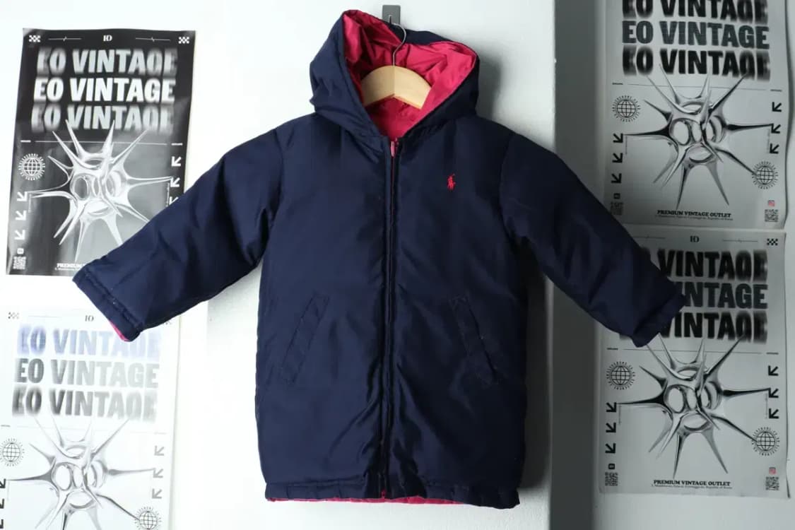 (F) 폴로 랄프로렌 패딩 점퍼자켓 아동 키즈 리버시블 포니-15BFA 상품이미지2