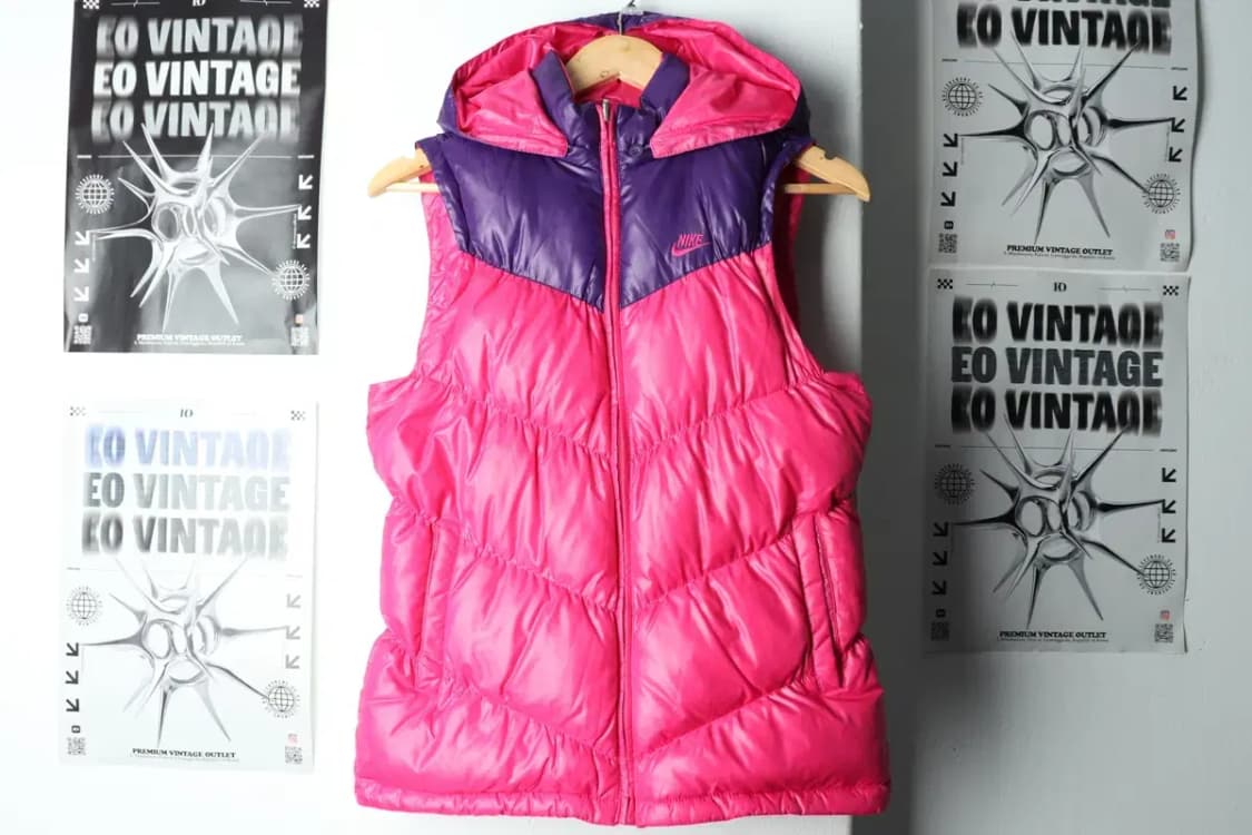 W(XL) 나이키 패딩 점퍼자켓 조끼 리버시블 덕다운-15BFB 상품이미지2