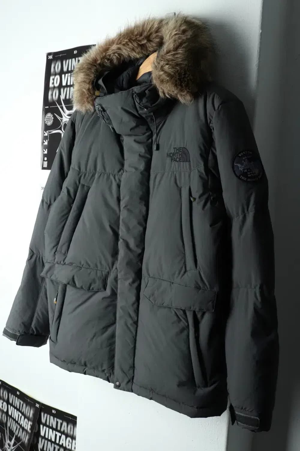 (M) 노스페이스 패딩 점퍼자켓 보스톡 구스다운 대장급-15BFC 상품이미지1