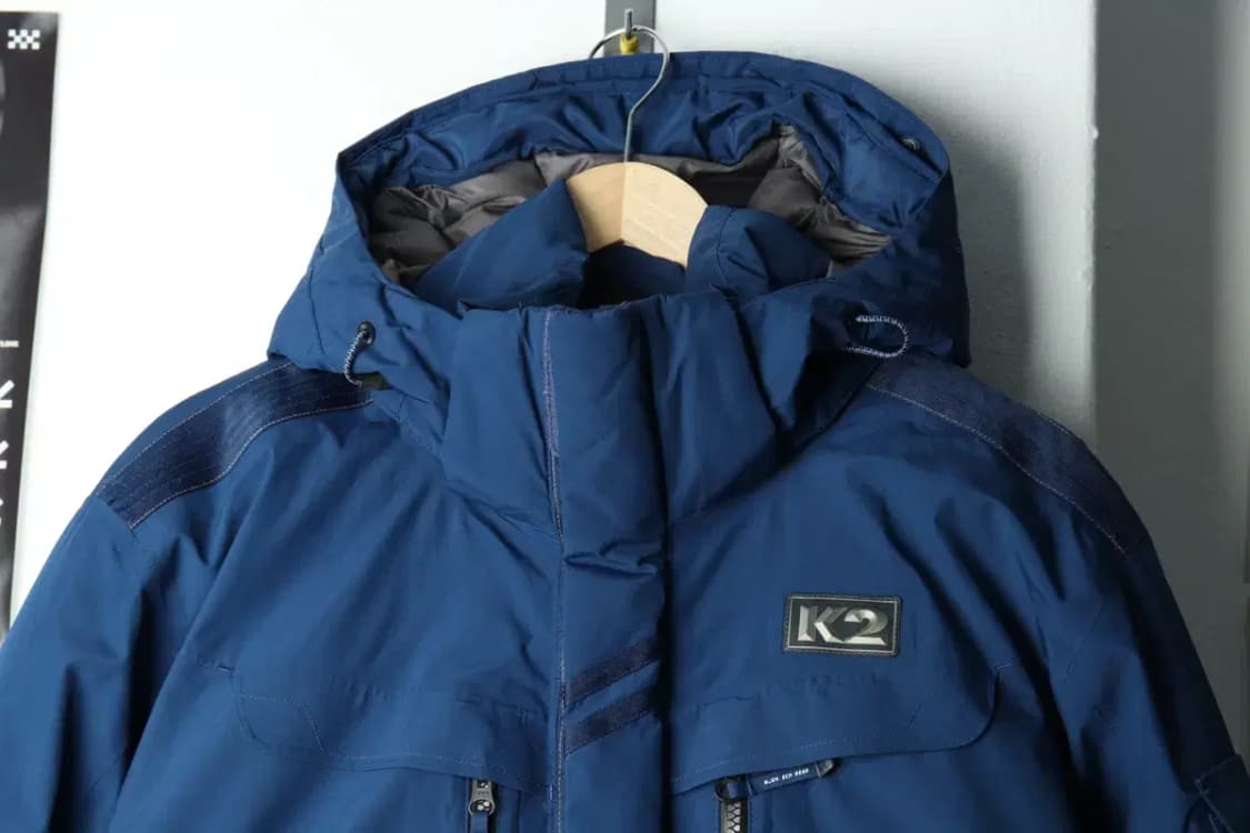 (L) K2 케이투 패딩 점퍼자켓 고어텍스 구스다운 블루-15BFE 상품이미지3