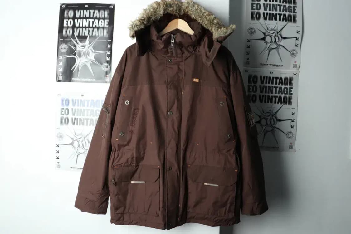 (L-XL) 브랜드빈티지 패딩 점퍼자켓 지오그래피컬 노르웨이-15BFF 상품이미지3