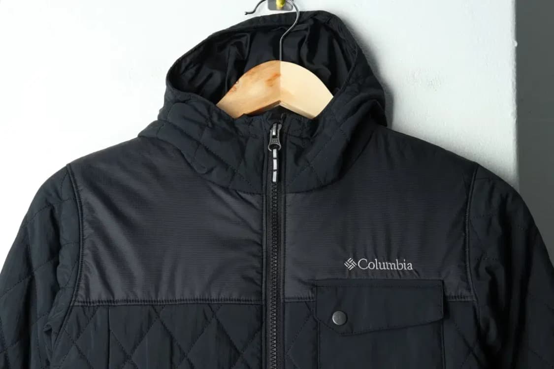 (S) 컬럼비아 패딩 점퍼자켓 아동 키즈 퀄팅 네이비-15C00 상품이미지3