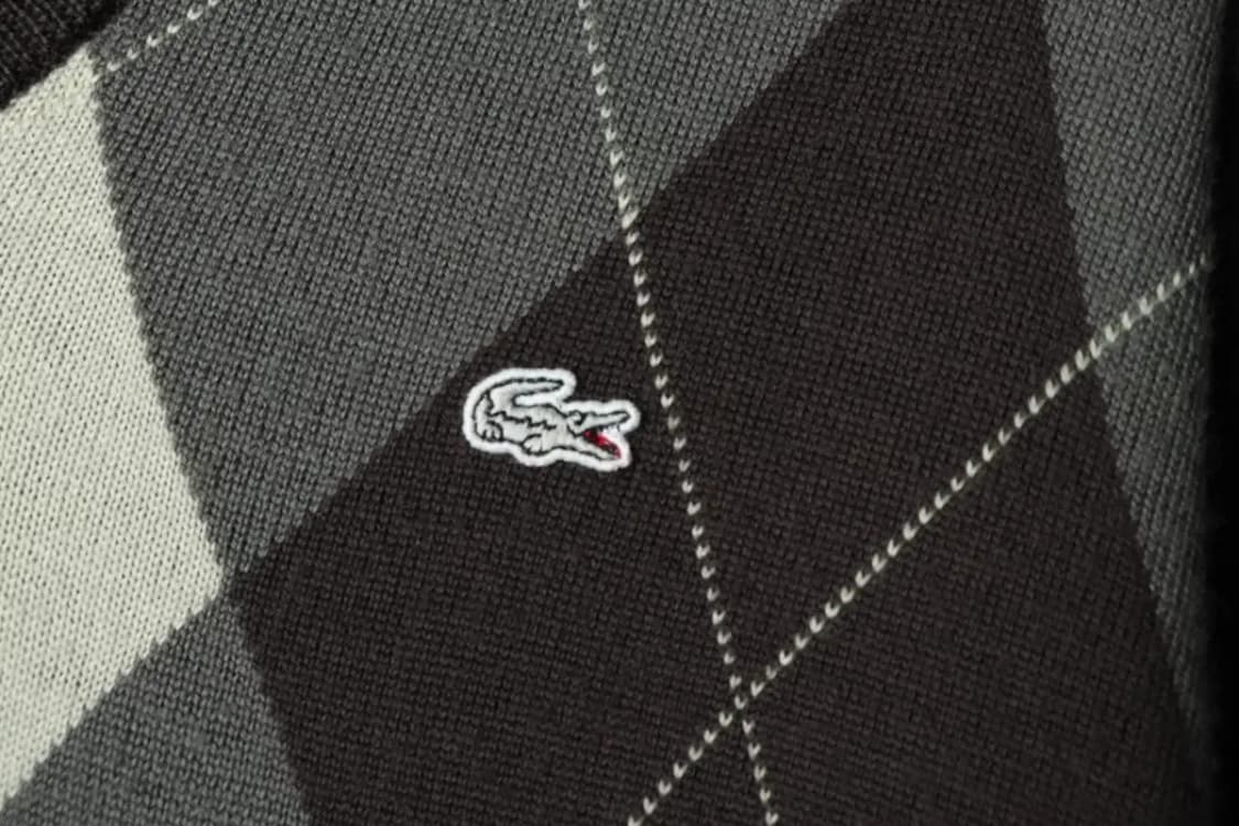 (XL) 라코스테 니트 아가일 브라운 울-15C71 상품이미지5