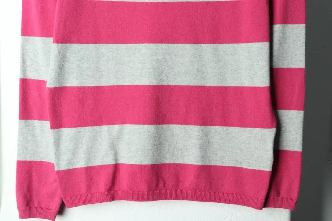 W(S) 타미힐피거 니트 스트라이프 핑크-15C75 상품이미지4