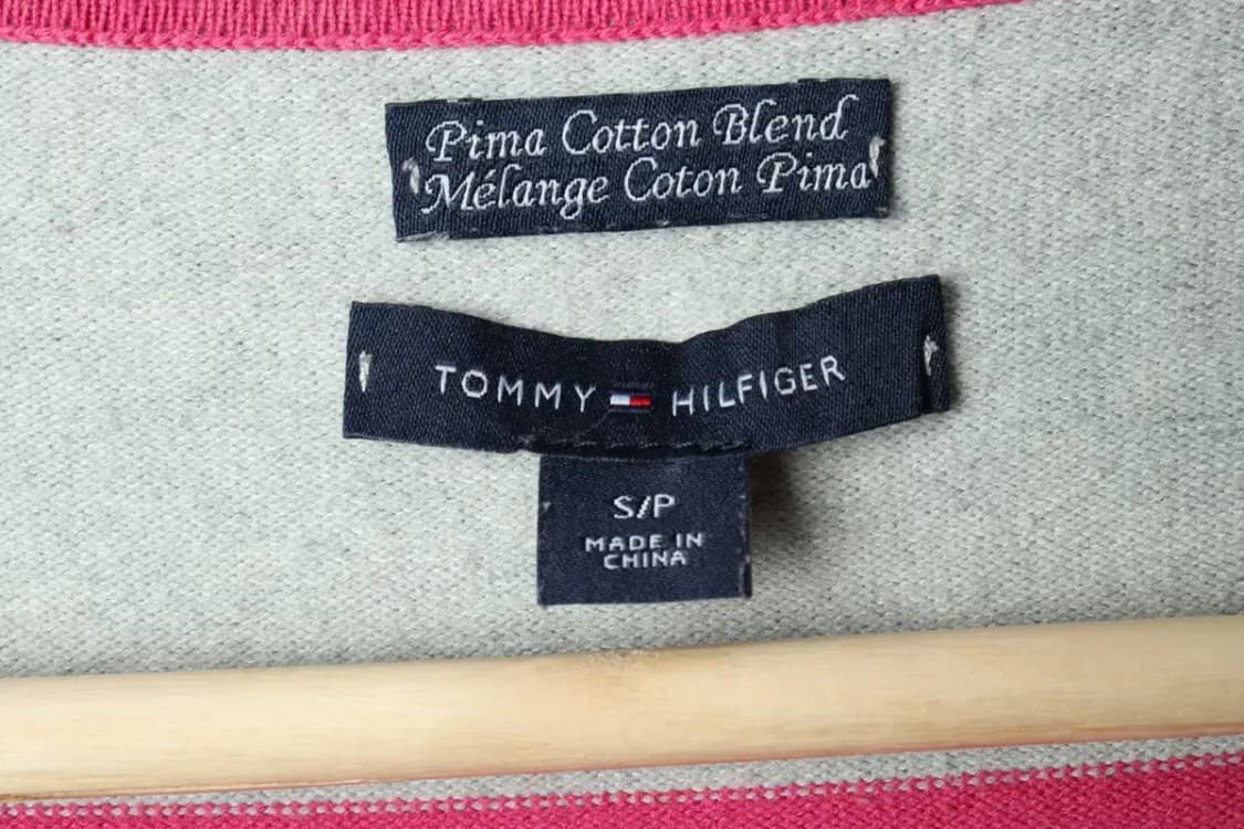 W(S) 타미힐피거 니트 스트라이프 핑크-15C75 상품이미지6