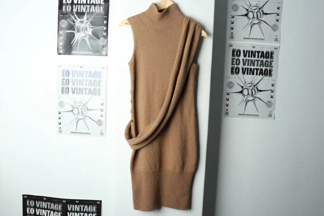 W(S) 펜디 니트 원피스 민소매-15C7B 상품이미지2