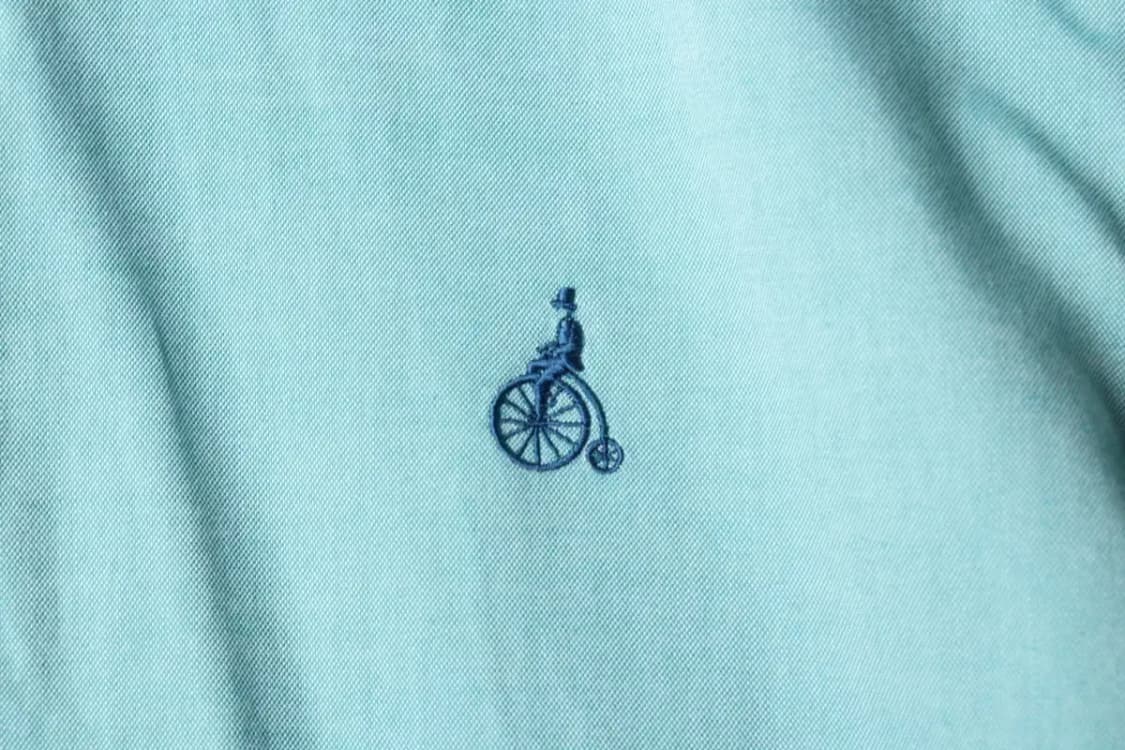 (L) 빈폴 셔츠 남방 연블루 무지 로고-15C7D 상품이미지5