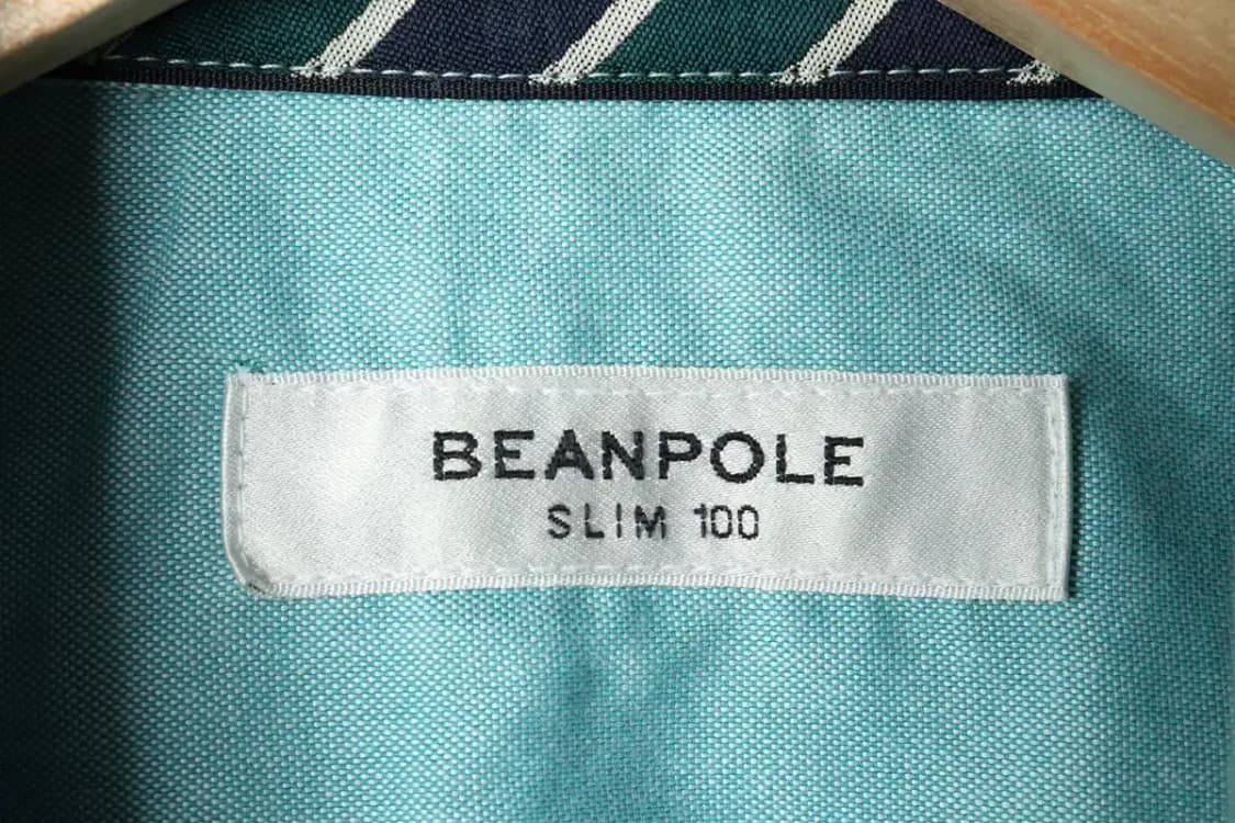 (L) 빈폴 셔츠 남방 연블루 무지 로고-15C7D 상품이미지6