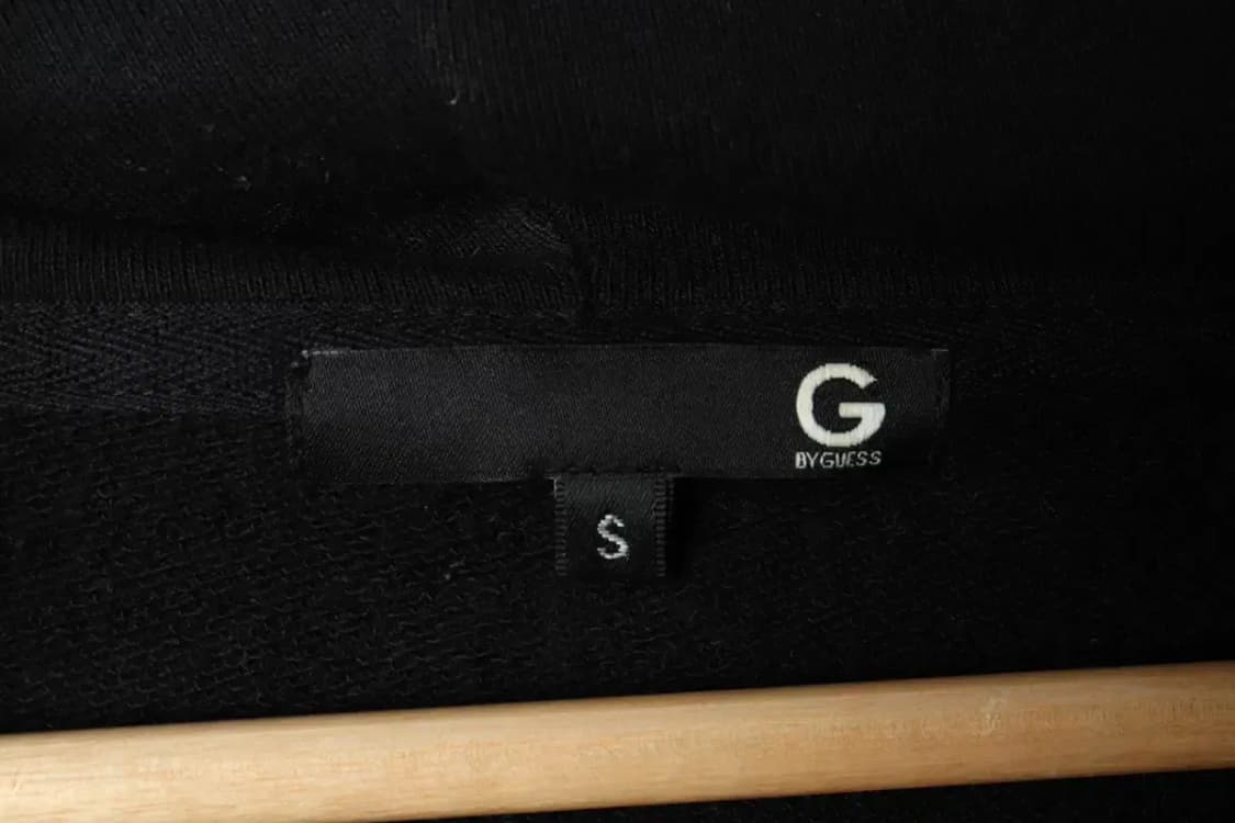 W(S) 게스 후드티셔츠 블랙 롱 올드스쿨-15C80 상품이미지6