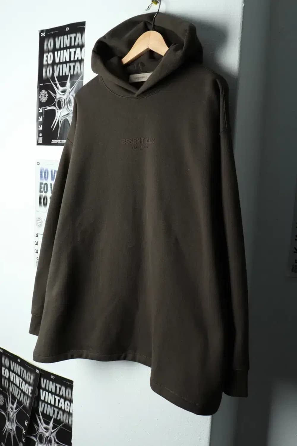 (M-L) 피오브갓 후드티셔츠 에센셜 이염 기모 박시-15C82 상품이미지1