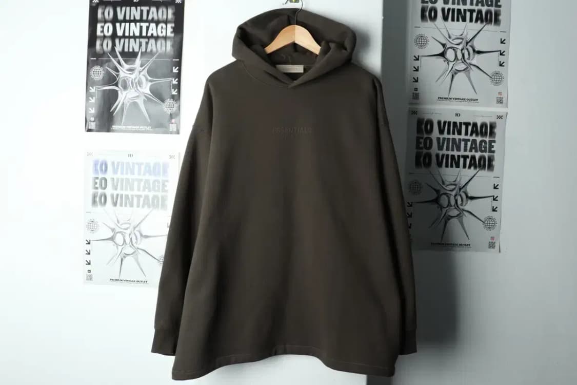 (M-L) 피오브갓 후드티셔츠 에센셜 이염 기모 박시-15C82 상품이미지2