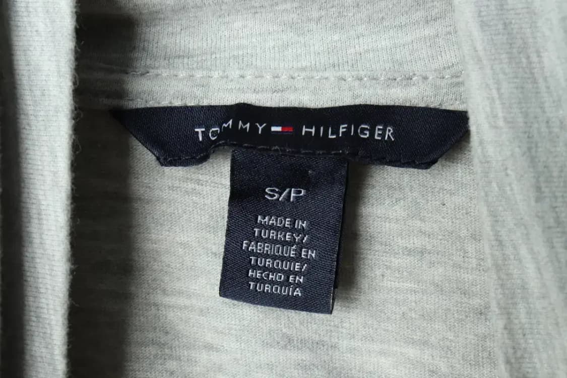 W(S-M) 타미힐피거 긴팔티셔츠 목폴라 그레이-15C87 상품이미지6
