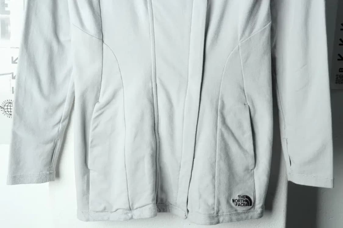 W(M-L) 노스페이스 집업 바람막이 점퍼자켓 그레이 유니크-15C8A 상품이미지4