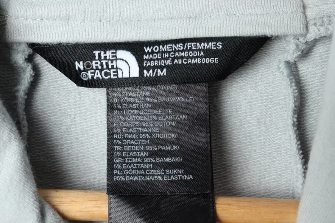 W(M-L) 노스페이스 집업 바람막이 점퍼자켓 그레이 유니크-15C8A 상품이미지6