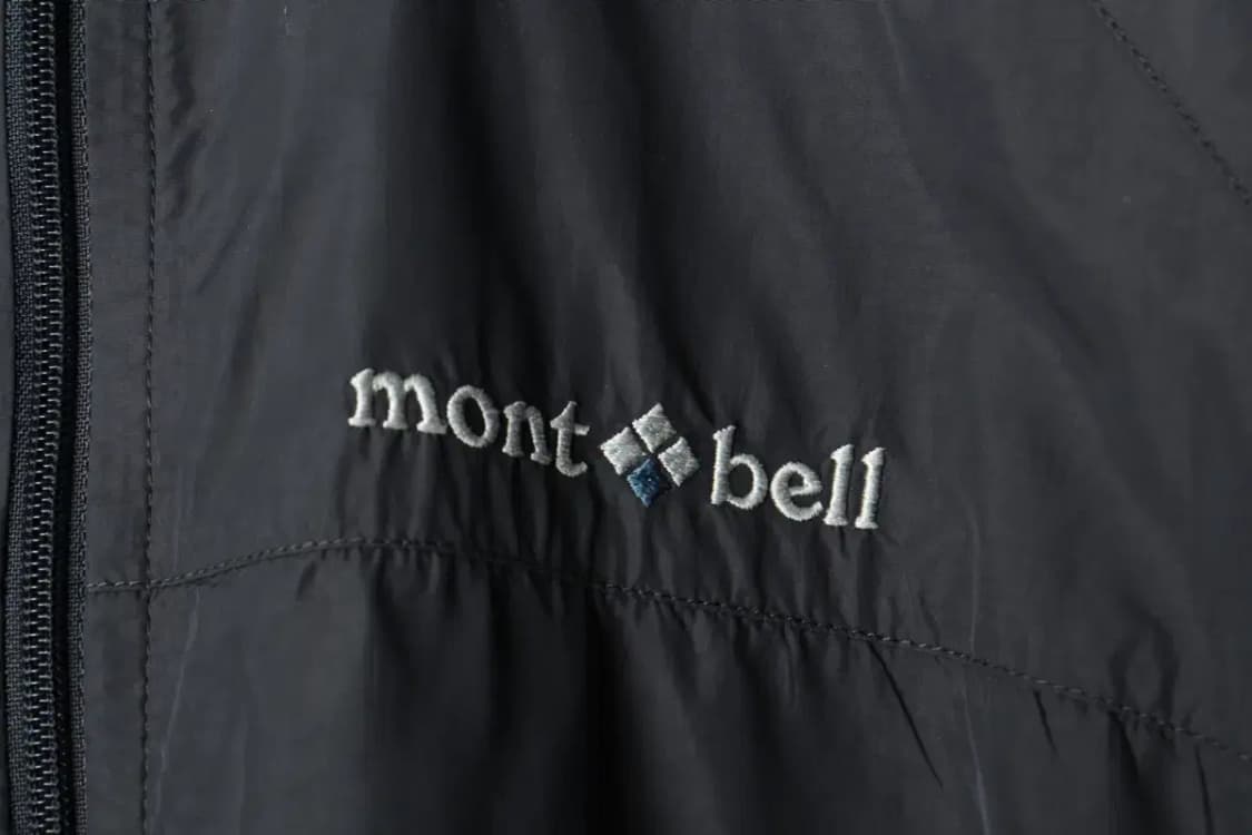 (M) 몽벨 집업 바람막이 점퍼자켓 그레이 올드스쿨 일본판-15C8D 상품이미지5