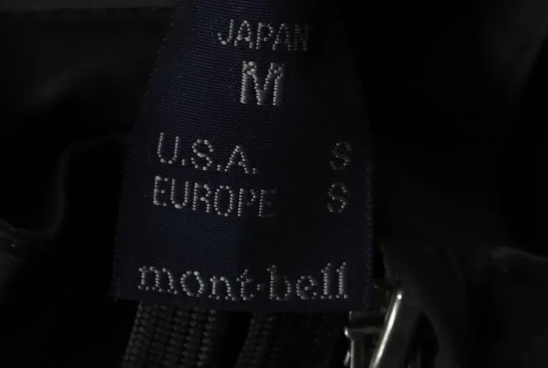 (M) 몽벨 집업 바람막이 점퍼자켓 그레이 올드스쿨 일본판-15C8D 상품이미지6