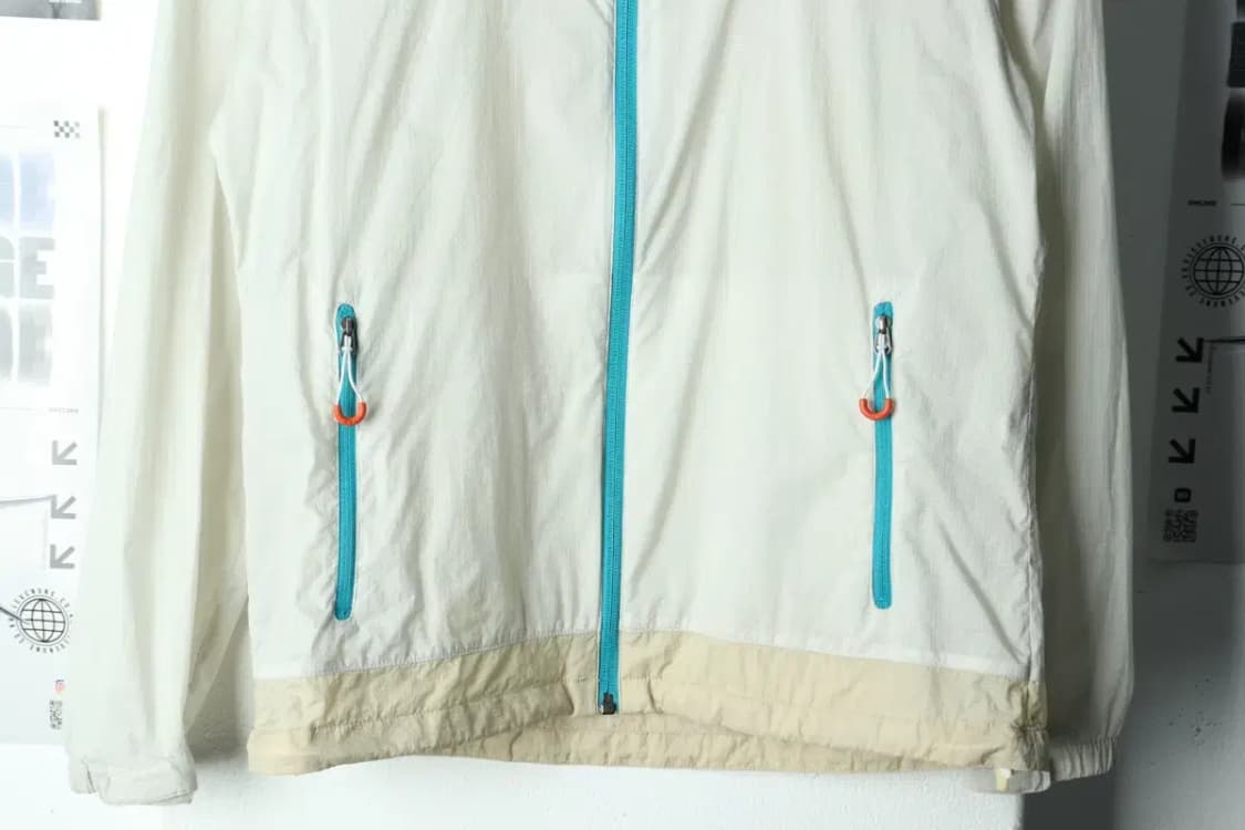 (S) 네파 집업 바람막이 점퍼자켓 경량 아이보리-15C8F 상품이미지4