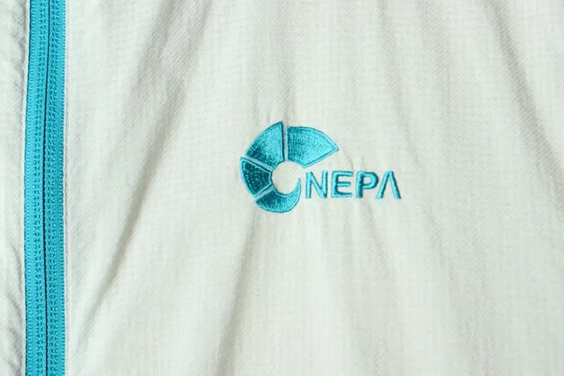 (S) 네파 집업 바람막이 점퍼자켓 경량 아이보리-15C8F 상품이미지5