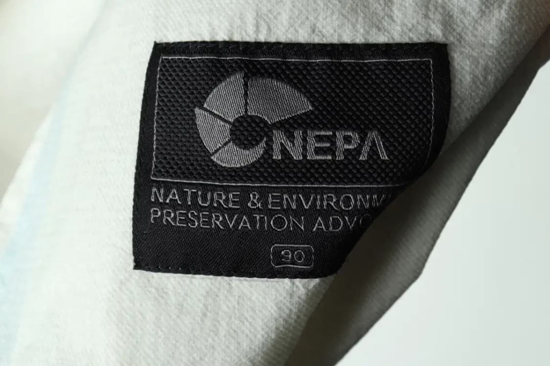 (S) 네파 집업 바람막이 점퍼자켓 경량 아이보리-15C8F 상품이미지6