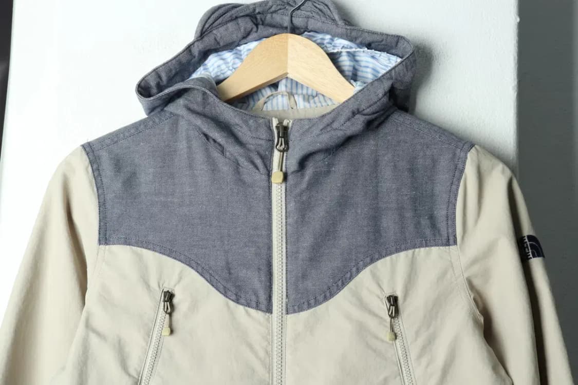 (F) 노스페이스 집업 바람막이 점퍼자켓 아동 키즈 베이지-15C92 상품이미지3