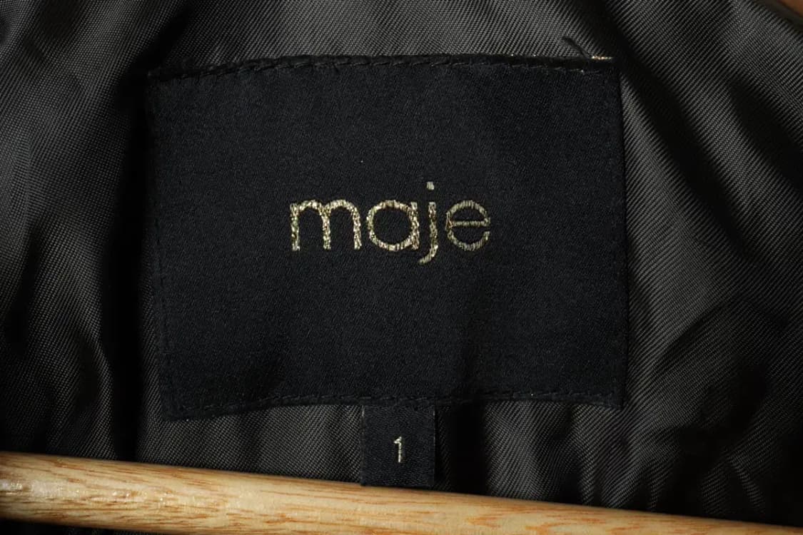 W(XS-S) 마쥬 패딩 점퍼자켓 덕다운 오리털 카키 롱-15D09 상품이미지5