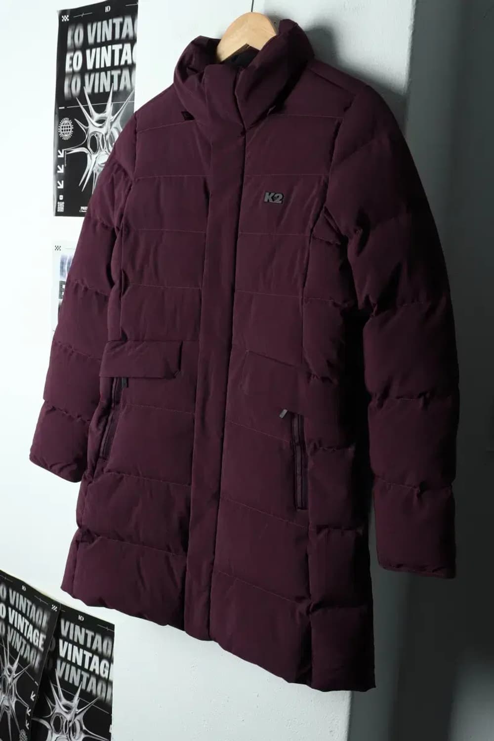 W(M) K2 케이투 패딩 점퍼자켓 퍼플 롱-15D0B 상품이미지1