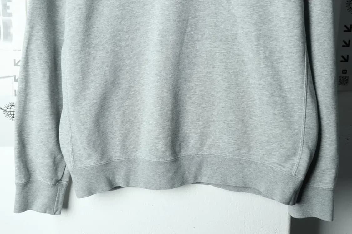 (L) 나이키 맨투맨 티셔츠 그레이 로고 기본-15D11 상품이미지4