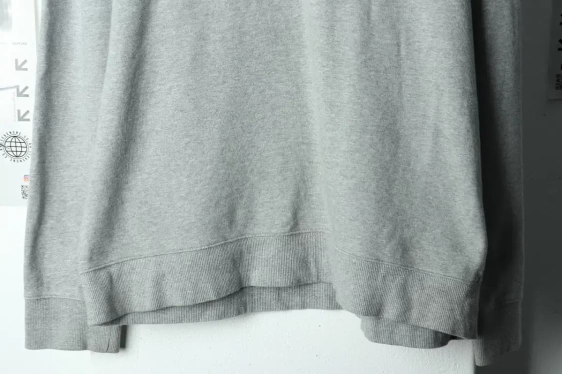 (2XL) 무신사 스탠다드 맨투맨 티셔츠 빅사이즈 그레이 무-15D17 상품이미지4