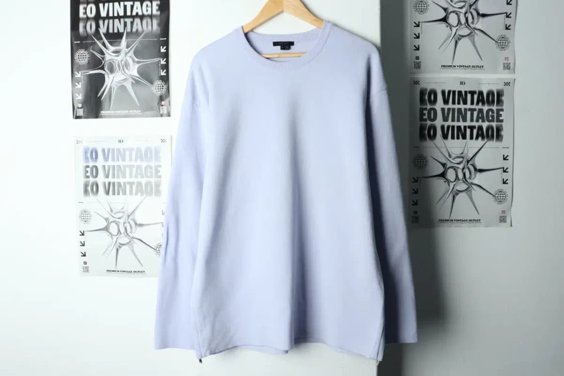 (XL-2XL) 질스튜어트 맨투맨 티셔츠 빅사이즈 연보라 무지-15D22 상품이미지2