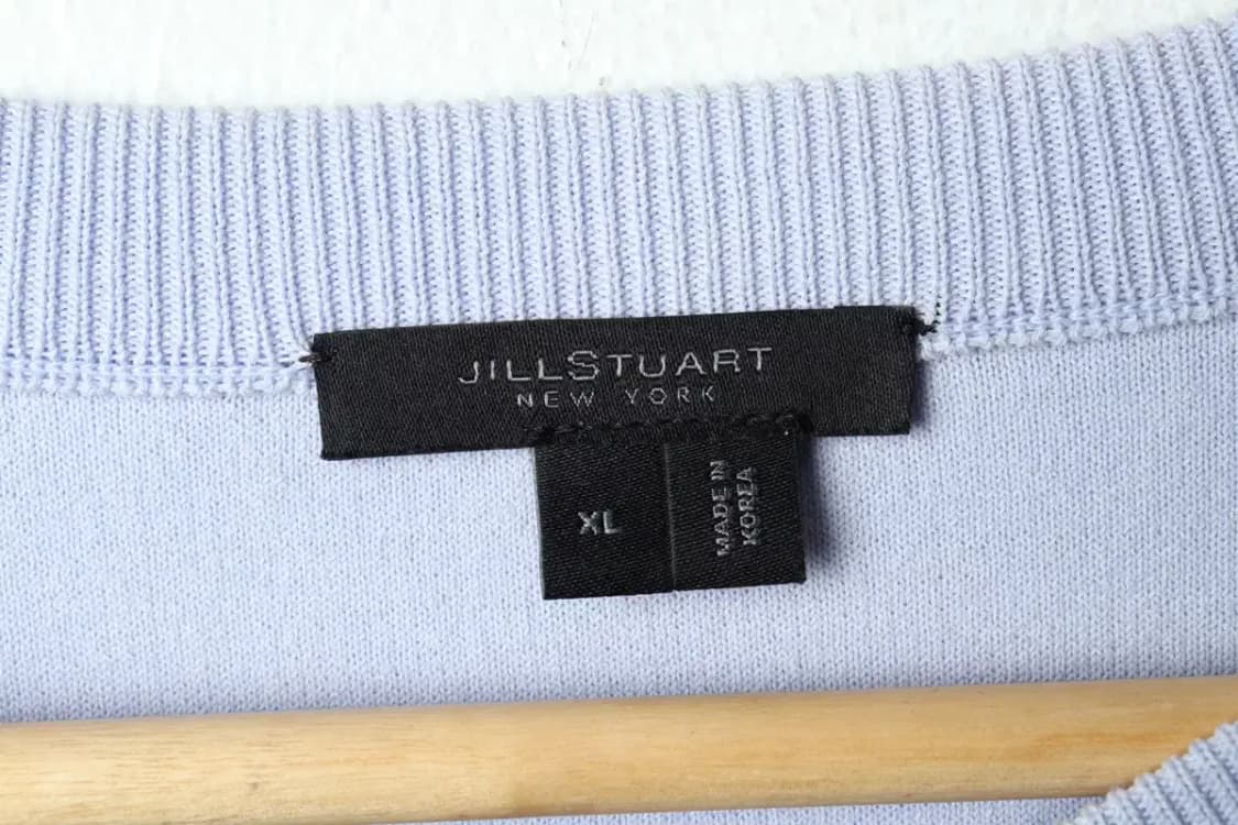 (XL-2XL) 질스튜어트 맨투맨 티셔츠 빅사이즈 연보라 무지-15D22 상품이미지6