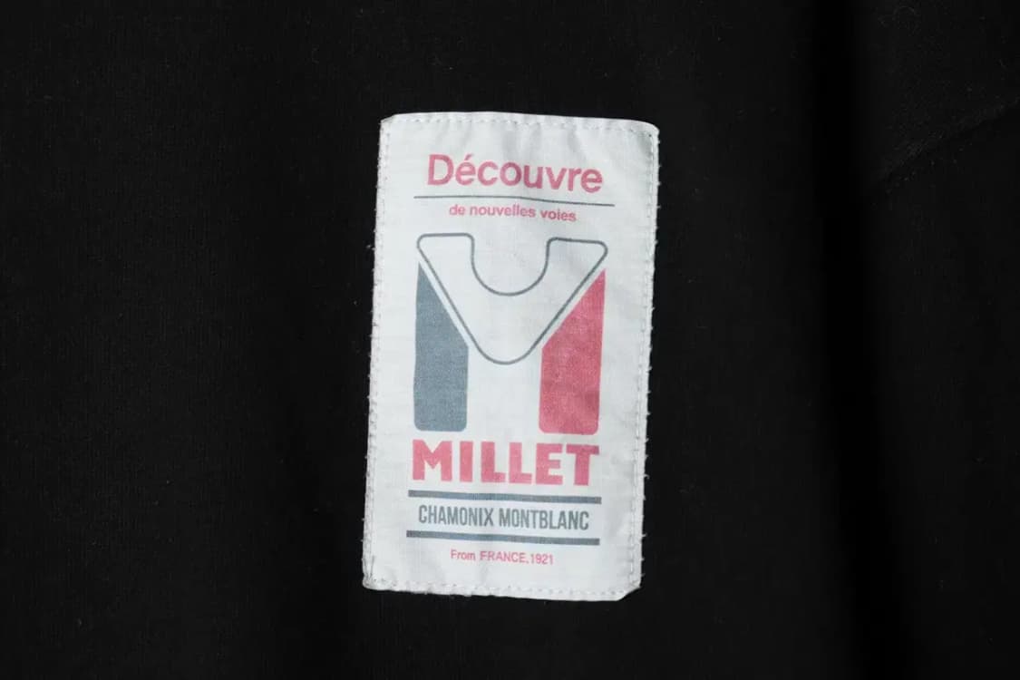 (XL) 밀레 맨투맨 티셔츠 블랙 로고 올드스쿨-15D25 상품이미지5