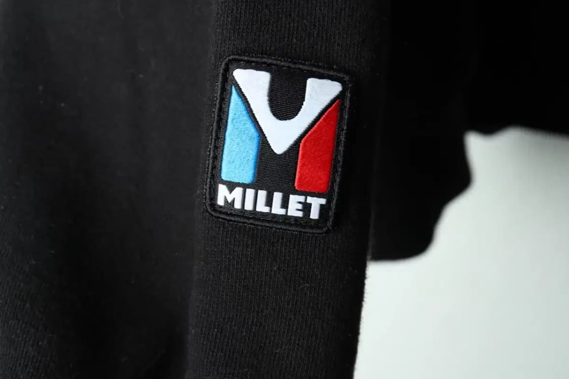 (XL) 밀레 맨투맨 티셔츠 블랙 로고 올드스쿨-15D25 상품이미지6