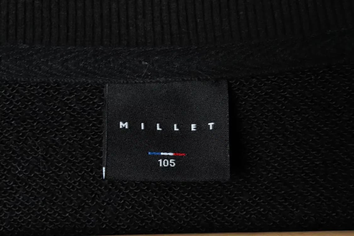 (XL) 밀레 맨투맨 티셔츠 블랙 로고 올드스쿨-15D25 상품이미지7