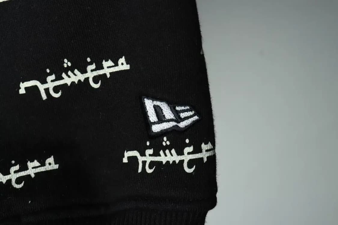 (XL-2XL) 뉴에라 맨투맨 티셔츠 레터링 블랙 유니크-15D27 상품이미지5