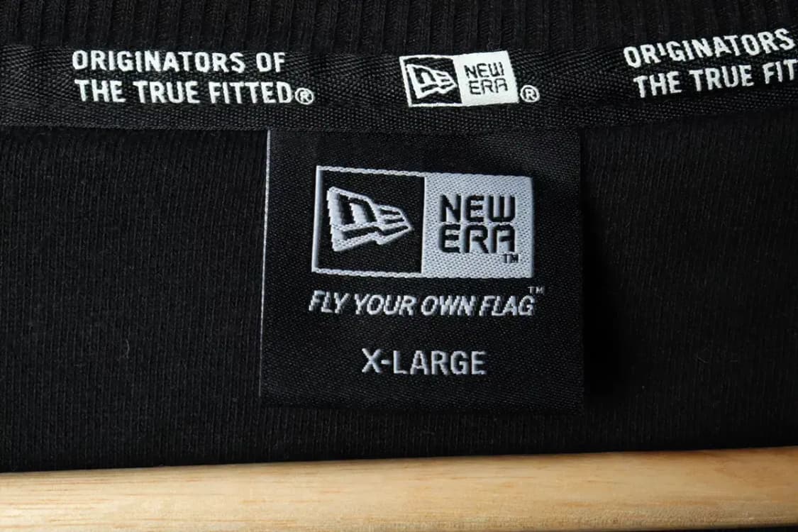 (XL-2XL) 뉴에라 맨투맨 티셔츠 레터링 블랙 유니크-15D27 상품이미지6