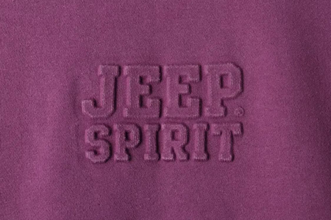 (L-XL) 지프 맨투맨 티셔츠 퍼플 포켓 올드스쿨-15D28 상품이미지5