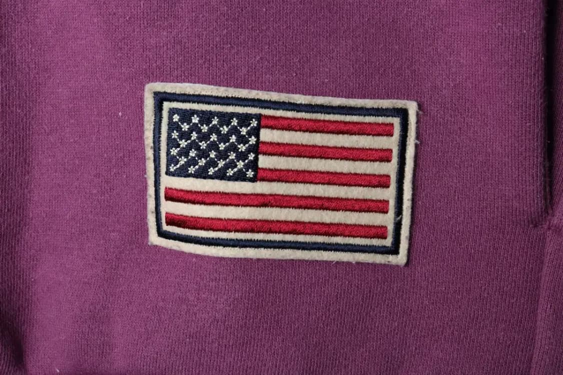 (L-XL) 지프 맨투맨 티셔츠 퍼플 포켓 올드스쿨-15D28 상품이미지6